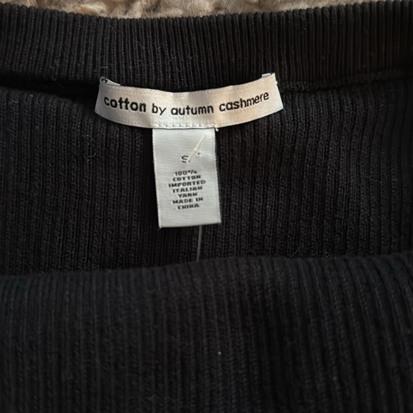 Cotton by Autumn Cashmere Top size small - Picture 2 of 4
